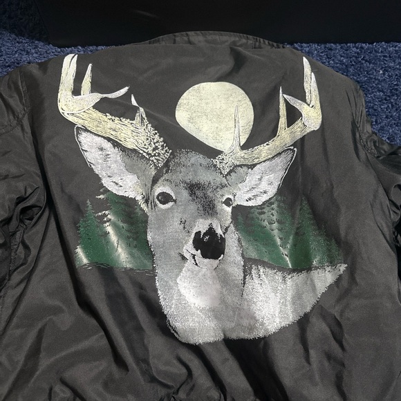 BASKETCASE deer bomber. Brand new from BASKETCASE pop up. Never worn - Picture 3 of 5